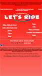 Mobile Screenshot of lets-ride.ca