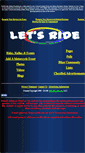 Mobile Screenshot of lets-ride.com